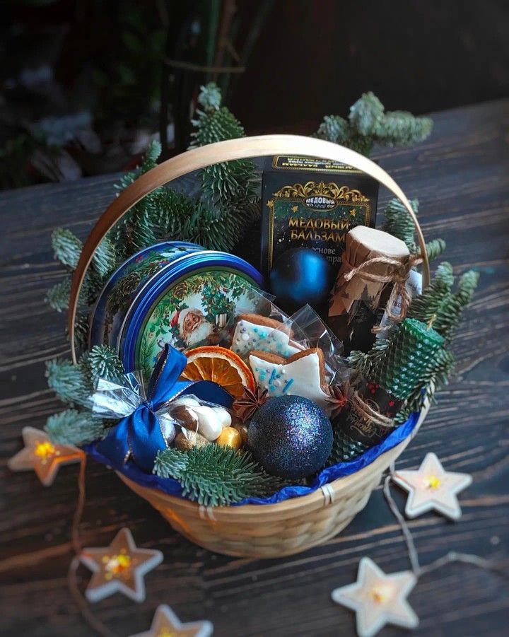 Корзина со сладостями